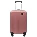 Travelers Club Cosmo Luggage, Rose Gold - 20 Inch, 20-Inch