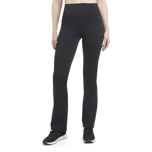 Danskin Women's Active High Waist Straight Leg Yoga Pants2