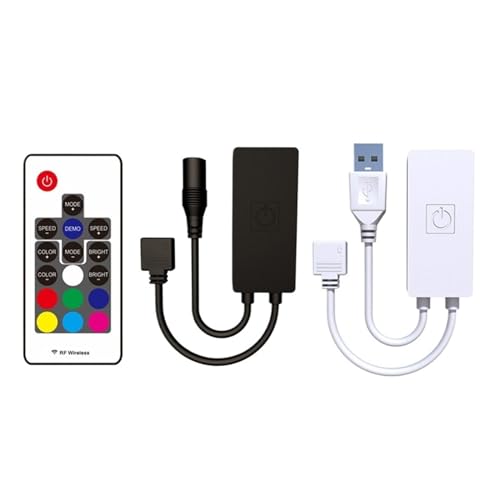 Contrôleur mini RGB à tension large DC5-24V avec télécommande - 2