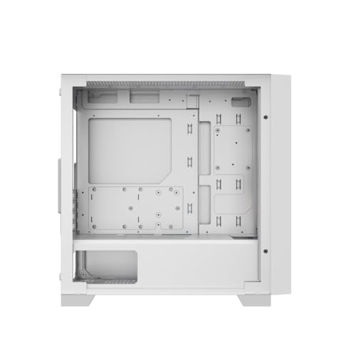 Gabinete para PC PCCOOLER CPS - C3D310 ARGB Blanco - Chasis M-ATX para Gaming con 2 ventiladores ARGB, compatible con placas base M-ATX/ITX y tarjetas gráficas de hasta 350 mm miniatura 7