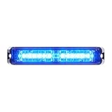 Abrams SAE Class-1 Flex 12 [Blue/Blue] 36W - 12 LED Police & EMS Vehicle Truck LED Grille Light Head