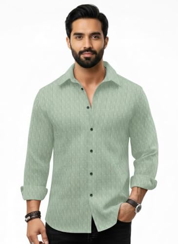 Amazon Brand - INKAST Men's Regular Fit Button Down Dress Shirts ...