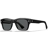 CARFIA Sonnenbrille Herren Polarisiert UV400 Schutz Modern Retro Acetat...