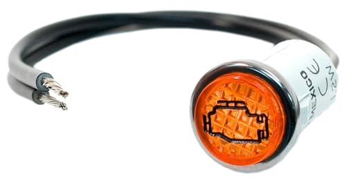 Painless Performance 80207 Check Engine Light Amber 1/2