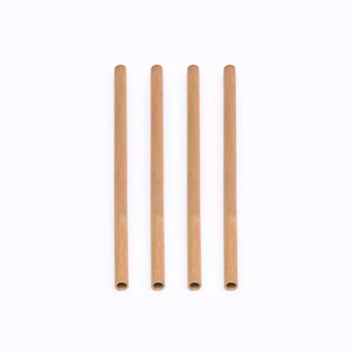 Set de 4 Pitillos Reutilizables de Bambú Regular Rainforest Bowls miniatura 1