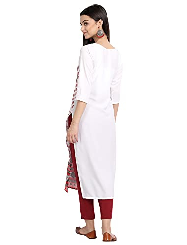 Image of Women's Crepe Straight Kurta