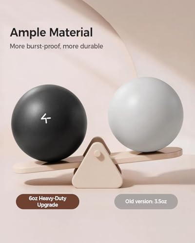 Image of KEEP Exercise Ball Anti-Burst - Thickened Yoga Ball Pilates Ball for Physical Therapy, Fitness Ball for Workout, Core Strength and Physical Therapy