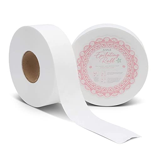 Juvale Non Woven Wax Hair Removal Paper Rolls (2 Pack) 2736 Inches, White