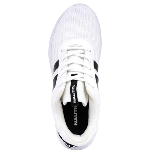 Nautica Men's Sneakers - Stylish and Comfortable Casual Shoes for Fashionable Walking and Running | Lace-Up Athletic Footwear-Manalapin4