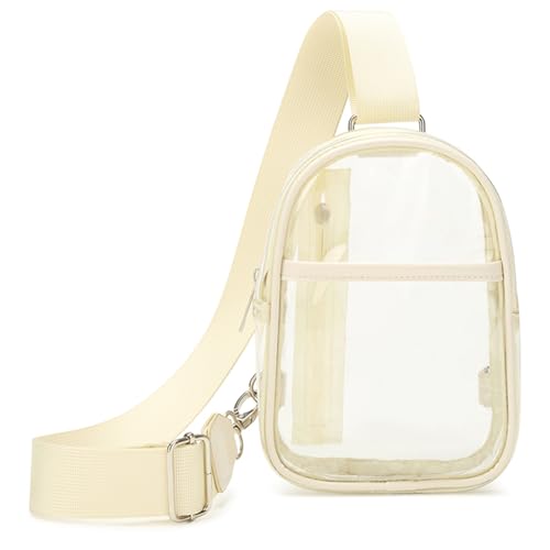 Sac de poitrine transparent et étanche pour festivals et grands stades