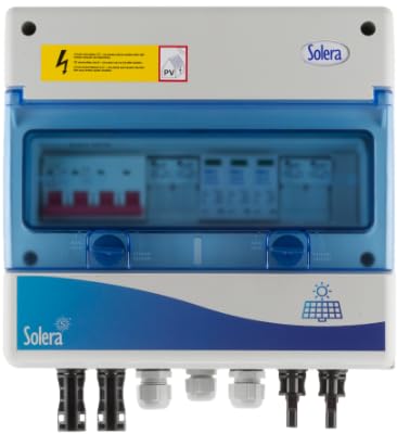 Cadre photovoltaique DC eliminez les risques de surtension des circuits solaires a 2 entrees