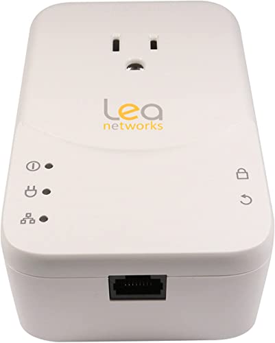 LEA Networks NetSocket1800 Powerline Adapter, HPAV2 MIMO, Filtered Outlet (3 Pack)