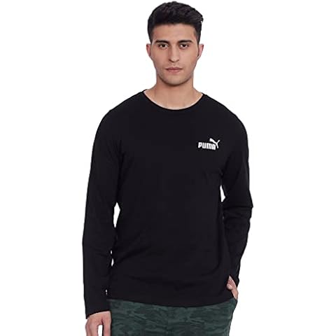 PUMA Essentials Herren Langarm-Shirt L Black Cover