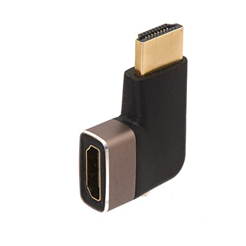 HTGuoji 8K HDMI Extender Adapter, HDMI Left Angle Male to Female Connector HDMI 2.1 Extension Coupler Adapter with 8K@60Hz - Image 3