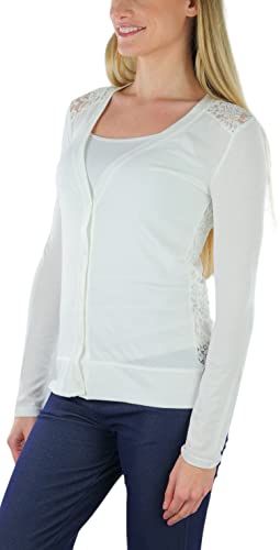 Image of ToBeInStyle Women's Long Sleeve Button Down V-Neck Cardigan