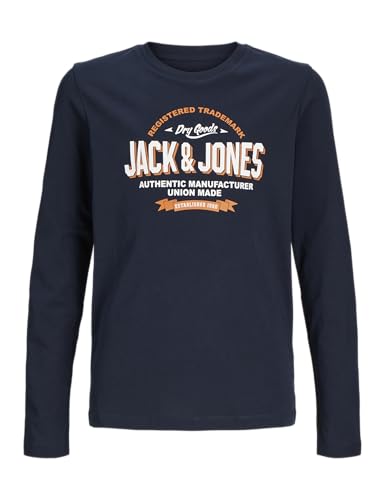 JACK&JONES JUNIOR JJELOGO Tee LS O-Neck 2 COL NOOS JNR
