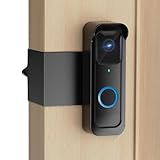 Blink Doorbell Mount, Anti-Theft Doorbell Mount for Blink Doorbell Camera, No Block Sensor & Night Vision Blink Camera Mount, Blink Outdoor Camera Bracket with Rain Cover
