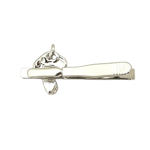 Classic Men Elven Leaf Tie Clip Metal Suit Accessory3