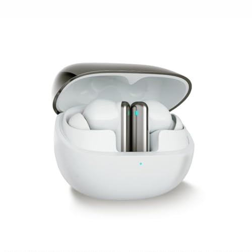 Image of JINX Bliss Buds Pro Wireless Earbuds, 32dB Hybrid ANC, IPX4, Dolby Audio, Deep Bass, 13mm Drivers, Bluetooth 5.4, 30 Hrs Playtime, Fast Charging, Google Assistant