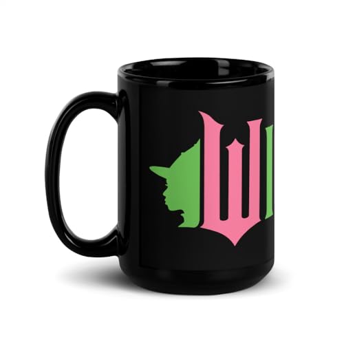Taza Negra Wicked Logo Cerámica 15 oz miniatura 1