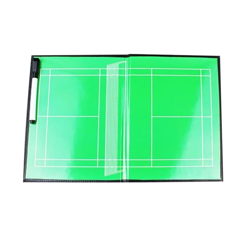 Tennis Board - Coaches Clipboard | Soccer Coaching Board | tactiical Board with Dry Erase | Foldable Marker Board | Basketball Coaching Board | Volleyball Clipboard for Coaches Suitable for Giving to