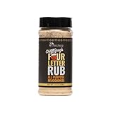 recteq Chef Greg's 4 Letter BBQ Rub | BBQ Rubs & Spices for Smoking and Grilling | Perfect for Just About Everything & Everyone