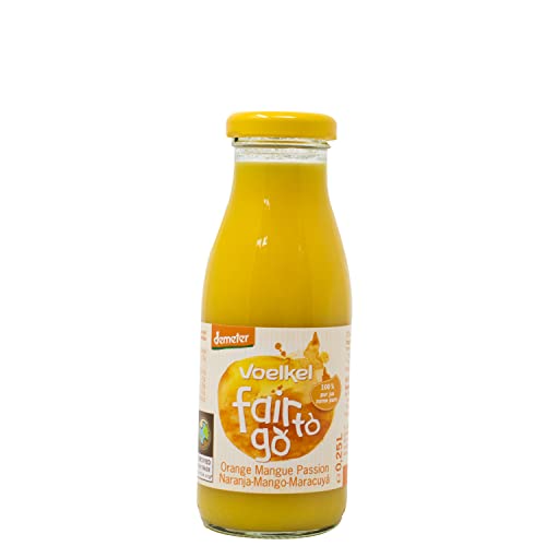 Voelkel Zumo de Naranja, Mango y Fruta de la pasión BIO - 250ml