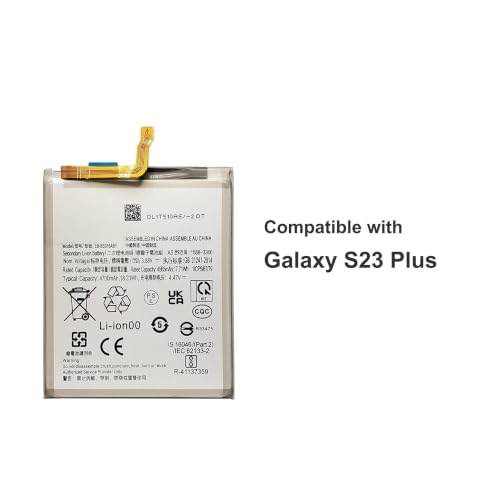 Image of GREEN FUSION for Galaxy S23 Plus Battery Replacement Kit, Compatible with SM-S916 Series, Includes Repair Tools