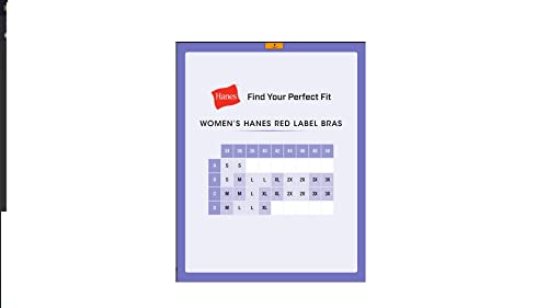 Hanes Women's Comfort Evolution Bra, Opaque