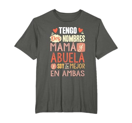 Abuela Día de la Madre Camiseta Abuela Regalo Abuela Camiseta