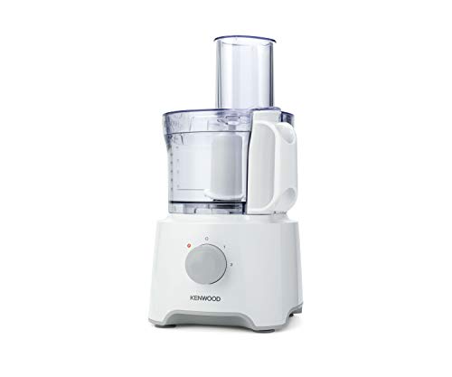 Kenwood Food Processor, 2.1 Litre Bowl, 1.2 Litre Blender, Emulsifying, Knife Blade, Reversible Slicing and Grating Discs, 800 W, FDP301W, White 3 Gallery Image