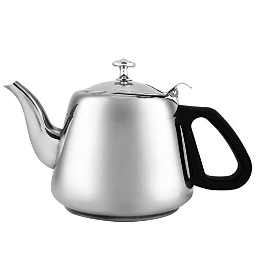 Reviews de Teteras de té caliente favoritos de las personas. 50 Tetera de Acero Inoxidable de 1.5L / 2L, Tetera de Hoja, Té, Café, Tetera, Hervidor de Agua Caliente con Filtro, Infusor Extraíble, Estufa, Teteras Superiores(2L)
