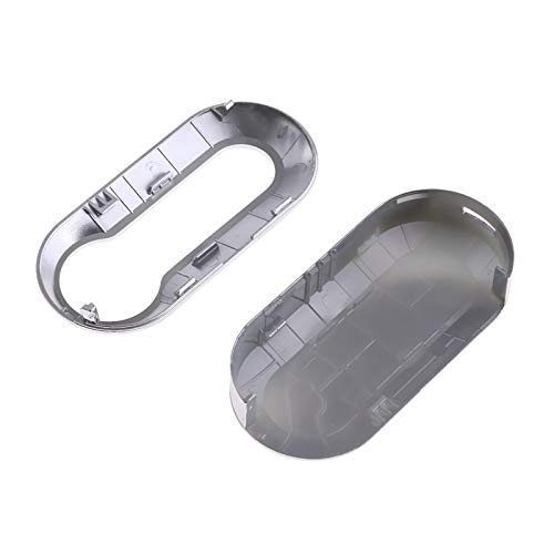 Plastic Key Cover Accessories Key Shell Cover 3 Buttons Compatible With Fiat Punto Stylus Panda 500 500L Lancia Delta Assorted Colours silver - Image 3