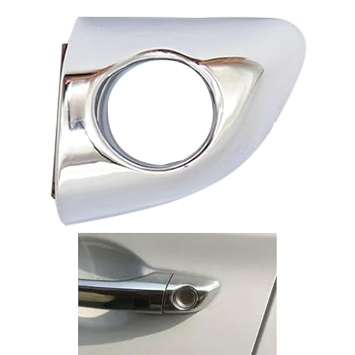 Image of FZJDSD Left Front Driver Door Lock Cylinder Cap Cover Compatible with Hyundai Elantra 2017 2018 2019 2020 Replace 82652-F2010