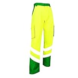 Tiras retro reflectantes LMA 1408 – Baliza pantalón bicolor reflectante, verde/amarillo neón, 48