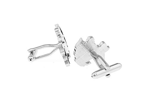 Mancuernillas KnBoB Hombre Constellation Sagitario Plateadas miniatura 1