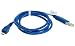 Produktbild GIGAFOX® USB Sync-Kabel, Ladekabel, Datenkabel (Micro-USB) 1m, blau für Beats by Dr. DRE Powerbeats2 Wireless und Beats by Dr. DRE Studio Wireless Kopfhörer - für schnelles Laden
