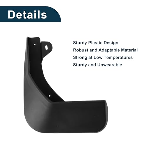 Image of Mud Flaps Splash Guards for Volkswagen Cross Lavida 2014-2017 W /Mount Accessories Mud Guards Front and Rear 1 Set