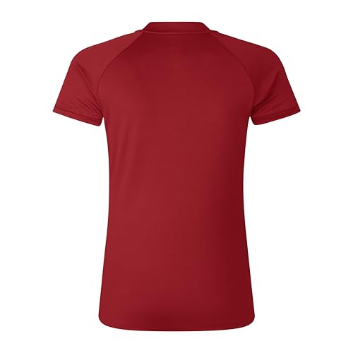 Canterbury Women's British & Irish Lions Polo Shirt, Red Dahlia, 14 - Image 2