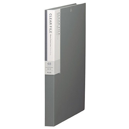 Fichier clair Deja Vu Plus gris pierre 48 poches pour ranger vos documents