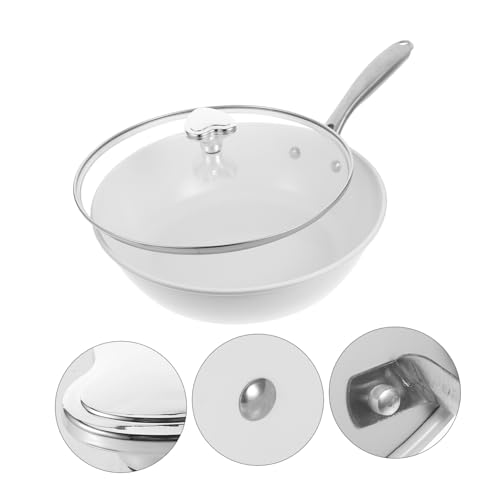 Wok Cerámico Tradicional Cabilock con Tapa y Mango Ergonómico miniatura 3