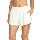Billabong Women's Regular Fit in The Waves Cotton Shorts, Stencil Wash, Small