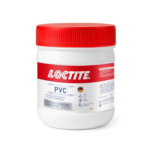 Image of LOCTITE PVC| Syntetic resin adhesive|Speacialized for PVC & Acrylic bonding|Hightack|Fast drying| Multi-substrate bonding 1kg x pack of 1