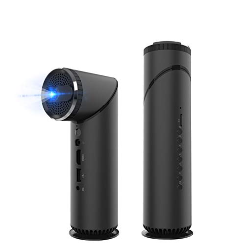 Mini Beamer,100 Lumen Heimkino Support 1080P Full HD mit 2-3 Stunden LED,Kompatibel TV Stick HDMI SD USB PS4 X-Box IOS Android Smartphone