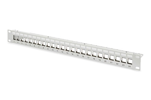 Preisvergleich Produktbild Assmann DIGITUS Modular Patch Panel, 24-Port, grau