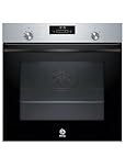 Balay - Horno multifunción con función vapor, 60 x 60 cm, Aqualisis, Control Comfort, Raíles 1 nivel, Cristal negro, 3HA4031X3
