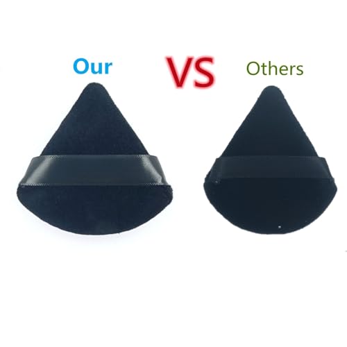 ZHIYE 4pcs Triangle Powder Puf...