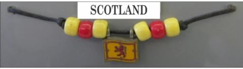 Scotland Flags Fan Chokers Necklaces