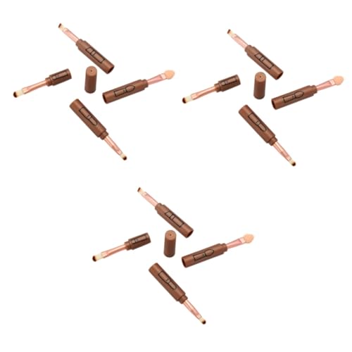 Juego de maquillaje desmontable de 3 piezas portátiles para evitar bultos en el neceser