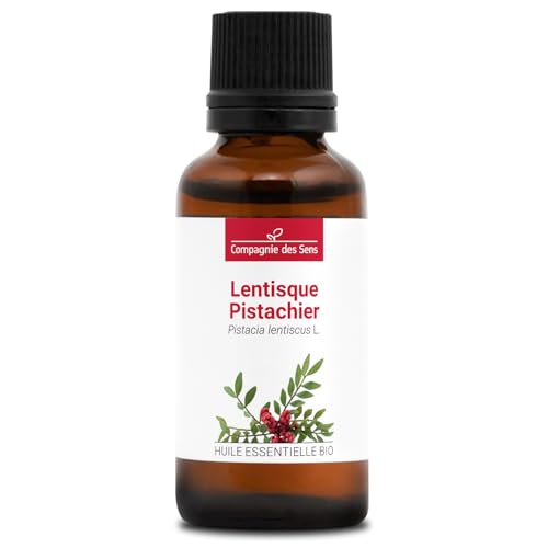 LENTISCO PISTACCHIO BIO - 30mL - Olio Essenziale di Qualità Premium - 100% Puro, Naturale, Garantito ChromaCert® - Chemiotipizzato & Integrale